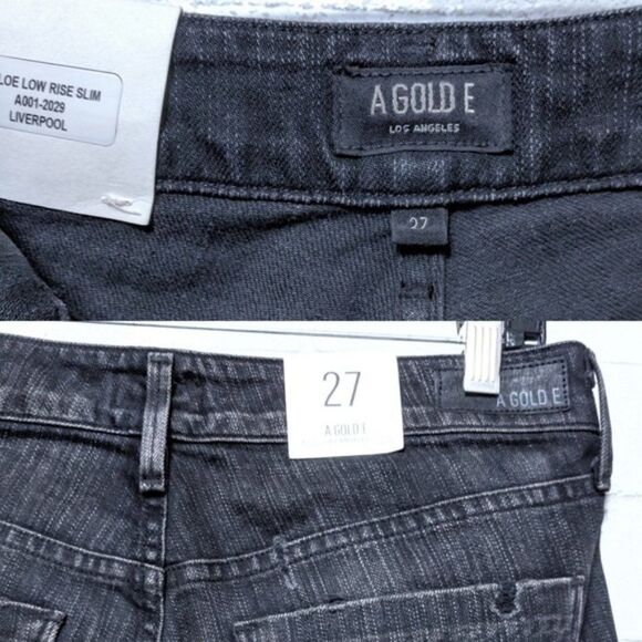 NWT AGOLDE Chloe Slim Crop Ankle Jeans - Picture 5 of 9